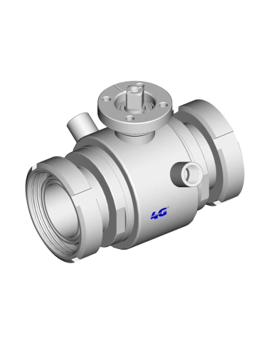 Ball Valve - HEATING JACKET - STANDARD SEALS - MM DIN 11851 - 103027C | 4G Ghidini