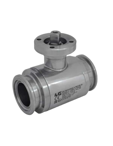 Aseptic 4G Ghidini - Ball Valve Aseptic DIN 11864-3 REIHE A/B/C_BKS + NKS FORM A FEMALE/MALE - 103068