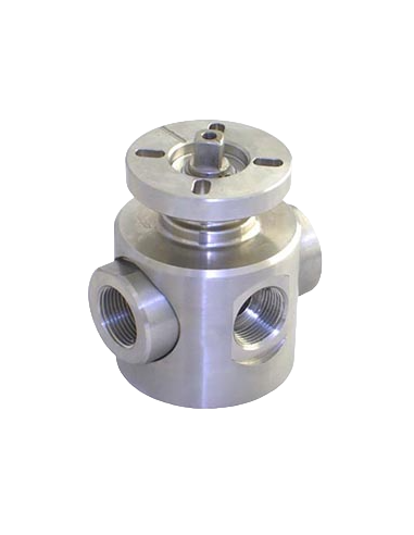 3 Way (L) Ball Valve - HIGH PRESSURE PN250/PN400 - 283001 | 4G Ghidini