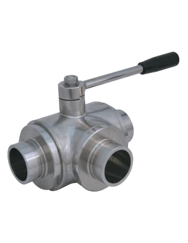 3 Way (T) Ball Valve - 4 SEALS STANDARD SEALS - VICTAULIC - 300160 | 4G Ghidini