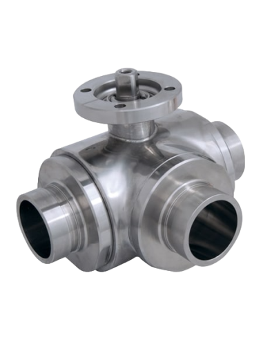 3 Way (L) Ball Valve - 4 SEALS STANDARD SEALS - VICTAULIC - 313060 | 4G Ghidini