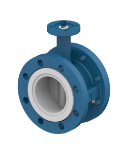 Flanged Alpha Europe - Butterfly valve PTFE Lined Double Flanged - S48