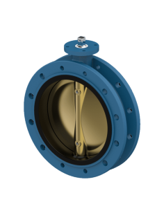 Flanged Alpha Europe - Butterfly valve JIS Short Double Flanged - S36