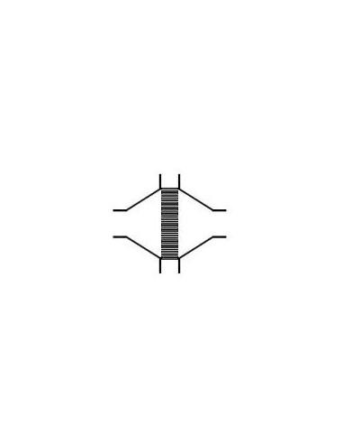 Inline Deflagration KITO Armaturen - Bi-directional in-line deflagration flame arrester, endurance burning proof - H 40.2 N