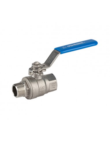 Σφαιρικός κρουνός threaded ends - 2 pcs full bore ball valve M-F - 2013 | Genebre