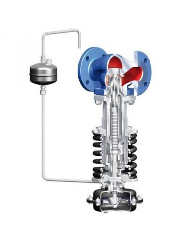 Excess pressure regulator / back pressure sustaining valve - PREDEX | ARI