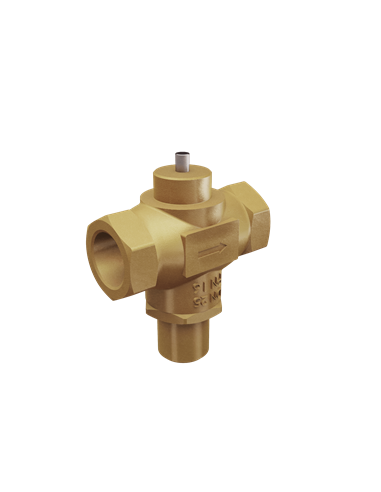 2-Way Clorius Controls - Control valve 2-way DN 15-32mm Reverse acting for cooling applications - Gun Metal