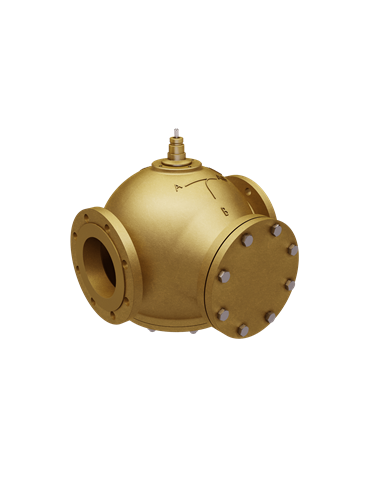 Control valve 2-way DN 65-150mm - Gun Metal | Clorius Controls