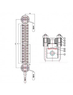 Υαλοστάσια Fival Srl - Υαλοστάσιο - Reflex Type - 00000144 - Reflex Level Gauge Mod. NX - NY