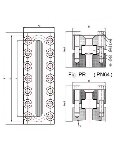 Level Gauges Fival Srl - Level Indicators - Reflex Type - 00000166 - Welded Level Gauge Mod. RJF