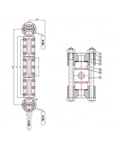 Υαλοστάσια Fival Srl - Υαλοστάσιο - Transparent Type - 00000145 - Tubolar Level Gauge Mod. BV-NX