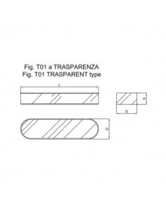 Υαλοστάσια Fival Srl - Υαλοστάσιο - Transparent Type - 00000168 - T Borosilicate Gauges