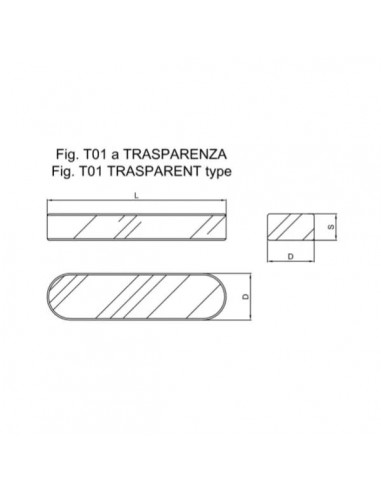 Υαλοστάσια Fival Srl - Υαλοστάσιο - Transparent Type - 00000168 - T Borosilicate Gauges