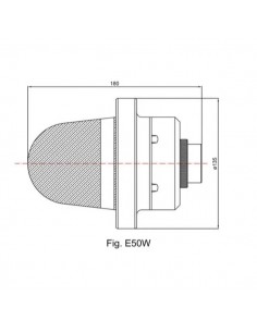 Υαλοστάσια Fival Srl - Υαλοστάσιο - 00000155 - Flameproof & Watertight Illumination Lamp - E50W