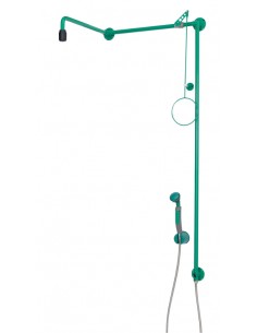 B-Safety - ClassicLine - above door inst., body shower with hand-held eye shower - BR 873 085