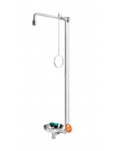 Ντους Ασφαλείας - Συνδυασμοί B-Safety - PremiumLine - with safety eye shower, stainless steel bowl - BR 867 095