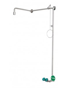 Ντους Ασφαλείας - Συνδυασμοί B-Safety - PremiumLine - body safety shower with eye shower - BR 871 095