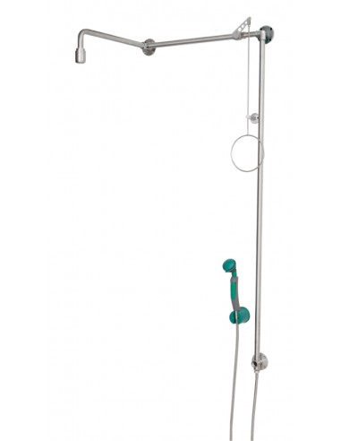 Ντους Ασφαλείας - Συνδυασμοί B-Safety - PremiumLine - body safety shower with hand-held eye shower - BR 873 095