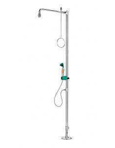 Αυτόνομα Ντους Ασφαλείας B-Safety - PremiumLine - with hand-held eye shower with one spray head 45 - BR 833 095