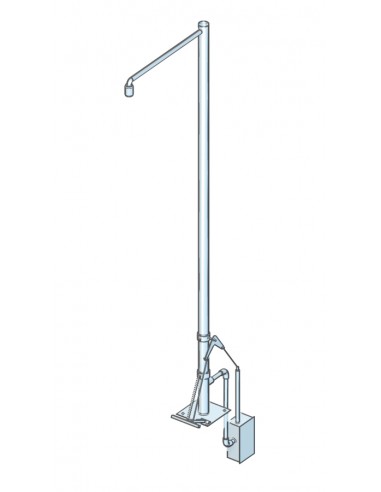 B-Safety - PremiumLine - frostprotected self-draining body safety shower - BR 830 395