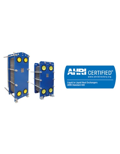 Plate Ηeat Εxchangers SonFlow - Plate Heat Exchangers Certified by AHRI