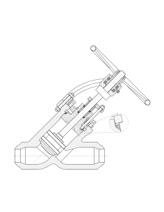 Gland Seal Valvosider - Globe Valve 'Y' Pressure Seal - DIN