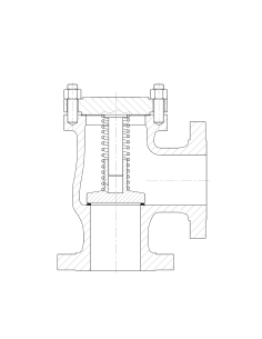 Valvosider - Βαλβίδα αντεπιστροφής - 90° Angle - DIN