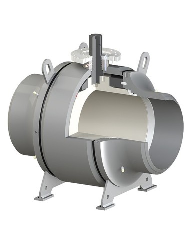 Trunnion Mounted Fluitek - Ball Valve Trunnion Mounted Welded Body