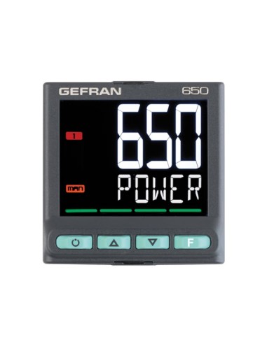 Controllers & Programmers Gefran - Controllers & Programmers Type 650