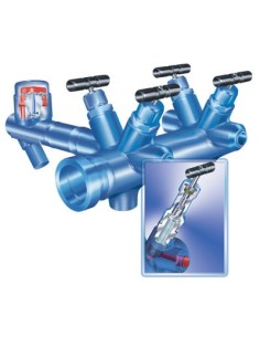 Collector / distributor of condensate - with bellow seal and vertical installation | ARI