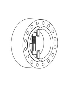 Dual Plate Cast Flow - Retainerless Dual Plate Check Valve