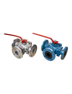 Διάταξη L JC Valves - Σφαιρικός κρουνός τριών οδών - Class 150 - 915