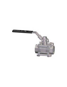 2-Way Comeval - Ball Valve 3 Pieces - UNIFLOW® Fig. BV3