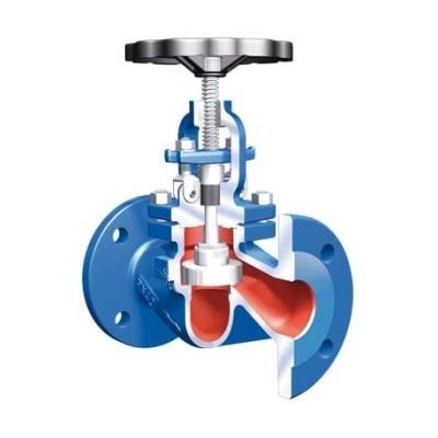 The medium pressure range stop valve STOBU